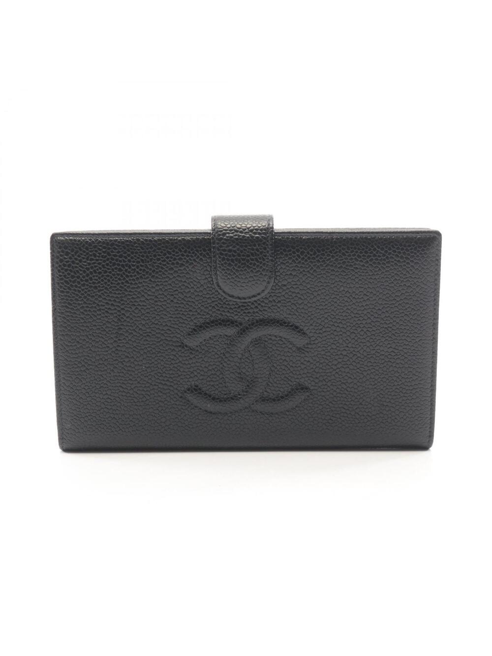 Chanel Coco Mark Bifold Wallet Grained #308066C59B